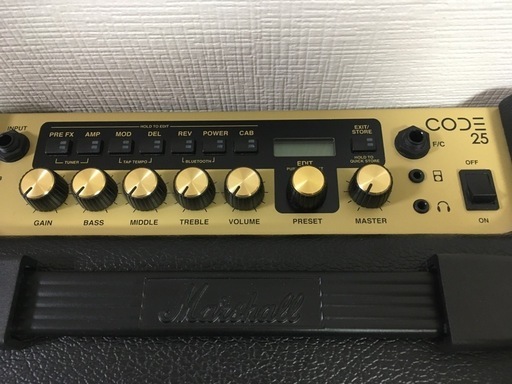 マーシャル　code25 フットスイッチ付き Marshall   ギターアンプ