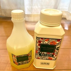 ダスキン洗剤　酵素系漂白剤と住宅家具用合成洗剤のセット