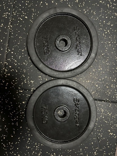 ダンベルプレートセット　受け渡し先決定