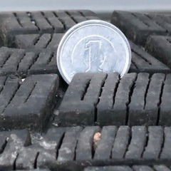 値下　No.105スタットレスタイヤ195/65/15 5H PCD114.3 アルミ付4本セットの画像