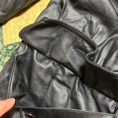 高級皮コートの画像