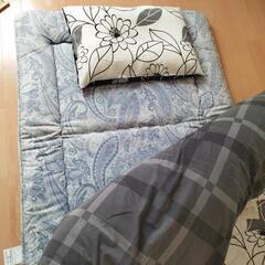 布団一式　毛布枕セット　※敷布団シーツなしの画像