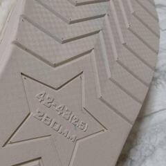 【あったかグッズ】ルームシューズ レデース ホワイト もこもこ 可愛い 裏起毛 24cmの画像