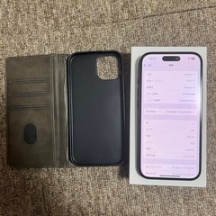美品、ケース付き！iPhone15  256GB ブラック