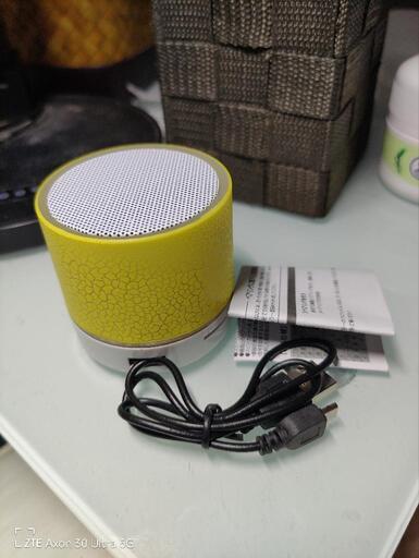hack Bluetoothスピーカー カラフル（黄色）