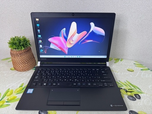 東芝 R73/D 中古良品 第6世代Core i5 8GB 無線 Bluetooth カメラ Office
