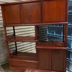 【決まりました】12/1まで　8000円から値下げ↓　茶箪笥　茶棚　古い家具の画像
