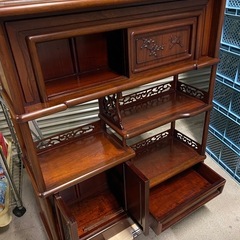 【決まりました】12/1まで　8000円から値下げ↓　茶箪笥　茶棚　古い家具の画像