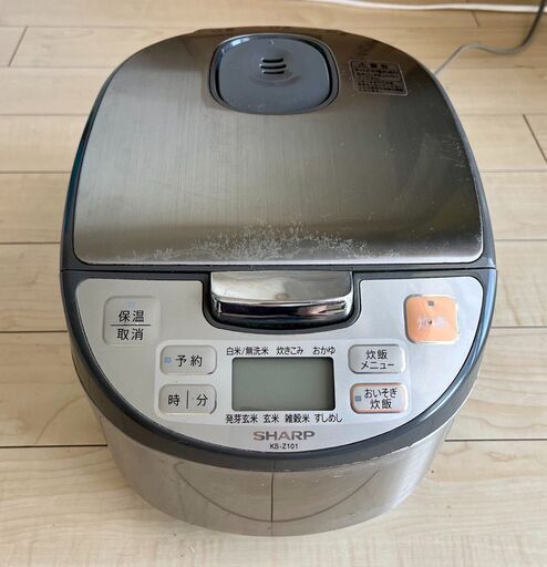SHARP シャープ KS-Z101-S 5.5合炊き　炊飯器