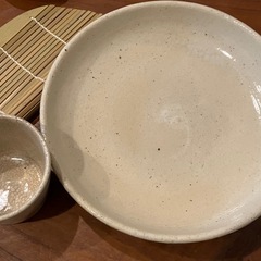 ざるそば食器3点セットの画像