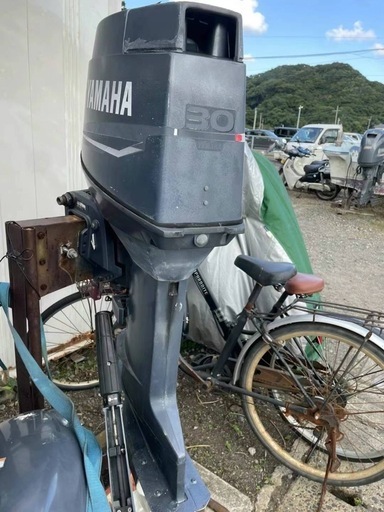 まとめて4台船外機