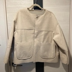 リバーシブル　ボアコート　コーデュロイの画像