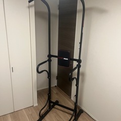 【強化版】PYKES PEAK 懸垂 懸垂マシン ぶら下がり健康器 「国内検品済み/ 2色」 懸垂器具 スミスマシン チンニング ディップスス 多機能 筋力 筋肉トレーニング器具 高さ6段 耐荷重150kgの画像