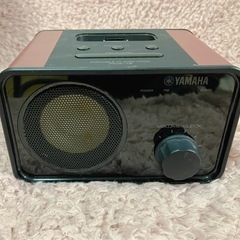 YAMAHA ポータブルプレーヤードック PDX-13 ダークレッド（中古）の画像