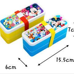  未使用 ディズニー 2段 ランチボックス の画像