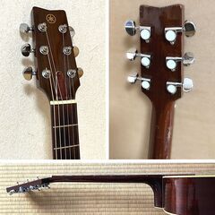 【調整済】ヤマハ アコースティックギター（ハードケース付属）の画像