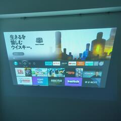プロジェクター 3000lm （firestick付）の画像