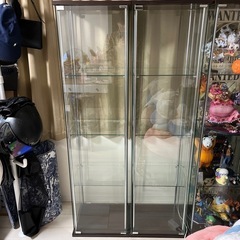 美品‼️不ニ貿易コレクションケース 4段ブラウン 大切なコレクシ...