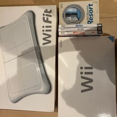 Wii本体、ソフトセット　ジャンク品　　
