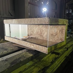 じゅんじゅんぺ様904545サイドアクリル天板金網スライドロック 
