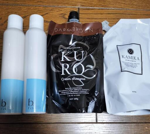 通販購入、色々シャンプーセット