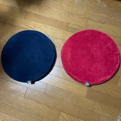 【お話し中】moz 低反発丸型クッション 2個セットの画像