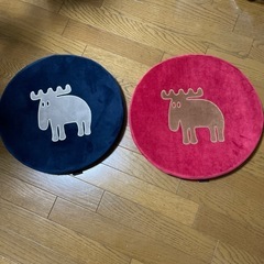 【お話し中】moz 低反発丸型クッション 2個セットの画像