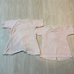 エンゼル ベビー 単肌着 コンビ肌着 まとめ売り ピンク 綿100%の画像