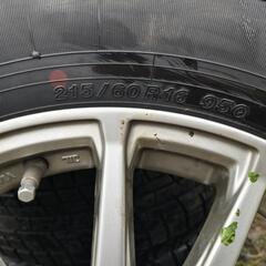  値下げ 215/60/R16 スタッドレスタイヤ アルミホイール ５穴 4本セットの画像