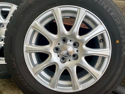 トヨタ プリウス・ウイッシュなど 
195/65R15 DUNLOP/WINTER MAXX WM02 2020年15インチ 6J ＋