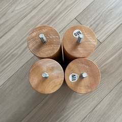 無印良品　木製ベッド脚　26cm 4本セット
