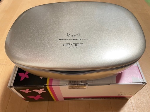 ケノンVer7.1 KE-NON 脱毛器 ゴールド 本体と付属品