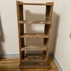 [商談中]リサイクルウッド　シェルフ　本棚　