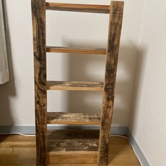 [商談中]リサイクルウッド　シェルフ　本棚　の画像