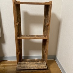 [商談中]リサイクルウッド　シェルフ　本棚　の画像