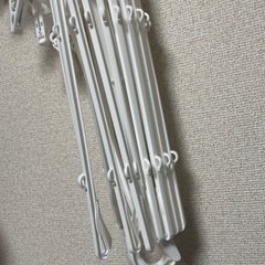 パラソルハンガー　タオル干し　たこ足　物干し　白の画像