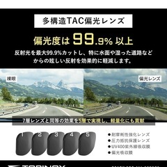 【新品未使用】TORINOX 偏光サングラス の画像