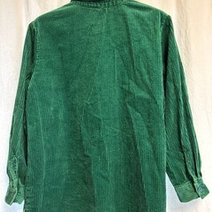 Blair コーデュロイ長袖シャツ グリーン　L
の画像