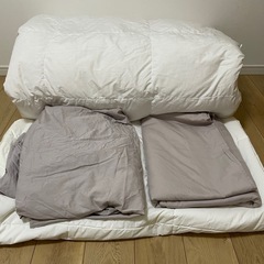 無印良品 羽毛布団の中古が安い！激安で譲ります・無料であげます(2