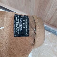 キッズ 20cm 21cm  女の子 ボア ムートン ヒール ショートブーツの画像