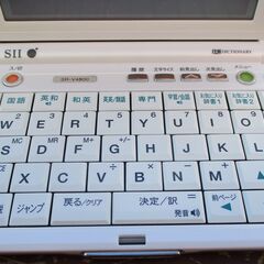 ☆セイコー SEIKO IC DICTIONARY SR-V4800 電子辞書◆学習のお供にの画像