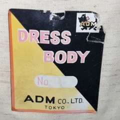 トルソー レディース マネキン 布地 アダム ADM ホワイトの画像