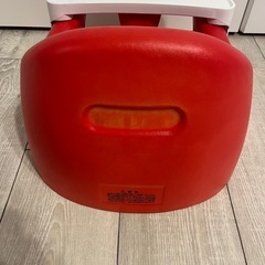 カリブ　ソフトチェアー（トレイ付き）レッドの画像