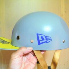NEWERA風半キャップ·ヘルメット売ります。の画像