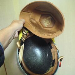 NEWERA風半キャップ·ヘルメット売ります。の画像