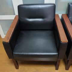 １人用ソファ　２脚セット　の画像