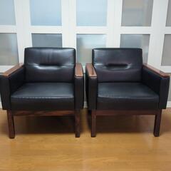 １人用ソファ　２脚セット　