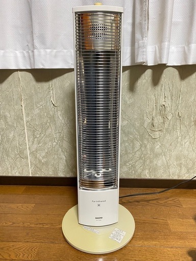 動作確認済み！　遠赤外線ヒーター　電気ストーブ　ヒーター