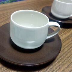 コーヒーカップ&ソーサー 2脚