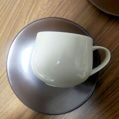 コーヒーカップ&ソーサー 2脚の画像